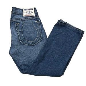 True  religion jeans mens Bobby Straight Jeans Size 33